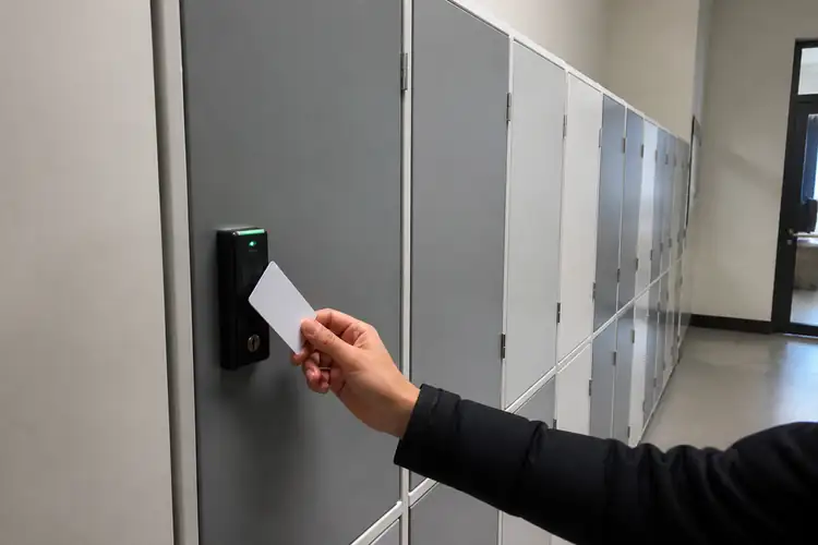 Locker beveiliging school